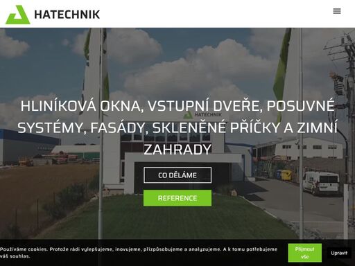 již 21 let pro vás vyrábíme hliníková okna, dveře, posuvné systémy, fasády, skleněné příčky a zastřešení zimních zahrad. to vše v německé kvalitě a dle standardů schüco.