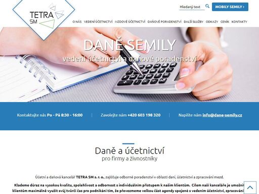 účetnictví semily, účetnictví semily