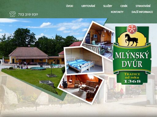 ubytování třeboň mlýnský dvůr nabízí ubytování v apartmánech a pokojích v blízkosti přírody. ubytování v třeboni na farmě s koňmi. rodinná dovolená v čr.
