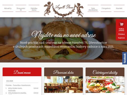 angello pizza – restaurace a pizzerie s možností rozvozu jídel a nabídkou cateringových služeb