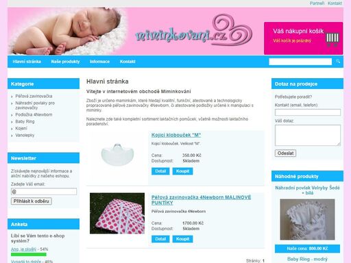miminkování - koupání miminek