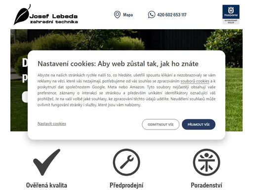 zahradní výrobky husqvarna pro majitele domů a zahrad. ucelená řada výrobků, akční nabídky, novinky a další.
