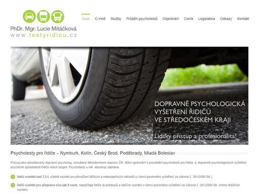dopravní psychotesty pro řidiče všech skupin - pro řidiče vybodované, se zákazem řízení, profesionály a další. rychle, vlídně, lidský přístup, ceny od 1500, také o víkendech.