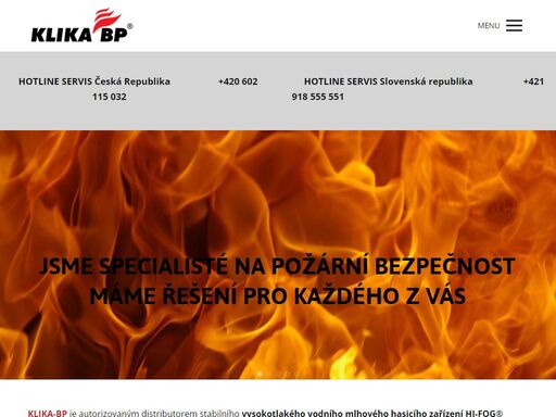 komplexní řešení požární bezpečnosti staveb