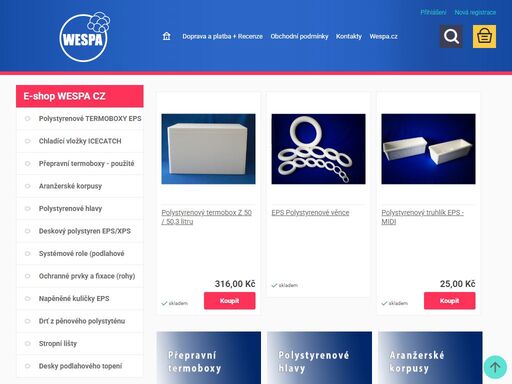 vyrábíme a prodáváme polystyrénové termoboxy a aranžerské korpusy. korpusy na věnce a dekorace. přepravní termoboxy s víkem.