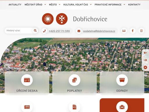 město dobřichovice