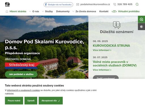 služby poskytujeme v samostatných domácnostech, aby se život uživatelů co nejvíce přibližoval přirozenému způsobu života.
