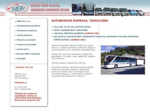 mbr - mezinárodní autobusová doprava