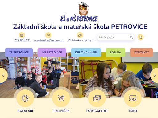 základní škola a mateřská škola petrovice