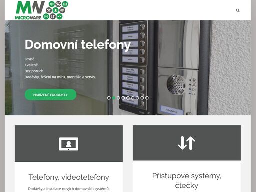 specialisté na domovní zvonky, telefony, videotelefony, vstupní a zabezpečovací systémy a zámky. působíme již 27 let. poskytujeme servis, montáže a za solidní ceny.