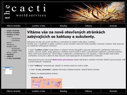 cactaceae, kaktusy, sukulenty, pěstování, roubování, výsevy, prodej, semena, katalog, rody, druhy, ariocarpus, astrophytum, mammillaria, melocactus sevis v oblasti kaktusů a sukulentů, uspořádání rodů a druhů, systematika kaktusů a sukulentů, prodej semen, rady při pěstování, roubování a další.