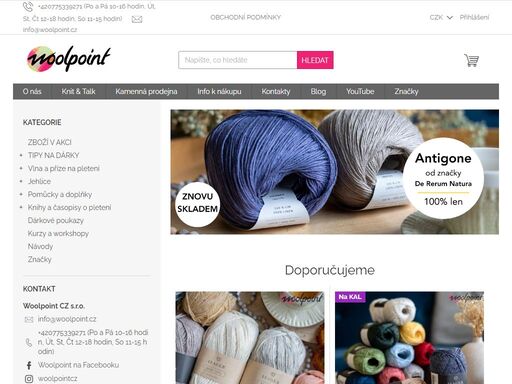 kamenná prodejna v praze a e-shop pro moderní pletení - ručně barvené příze, 100 % vlna na pletení, merino, hedvábí, ponožkové příze, bavlna, len, alpaca, jehlice, značky malabrigo, filcolana, spincycle yarns, de rerum natura, knitting for olive, isager, bc garn, knit pro, chiaogoo a další.
