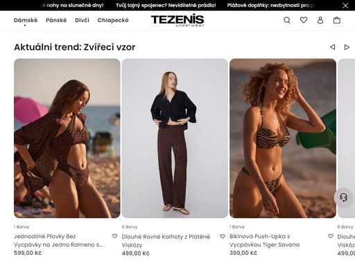 objevte kolekce plavek, oblečení a spodního prádla tezenis pro ženy, muže i děti. prohlédněte si naše trendy kousky a nakupujte online.
