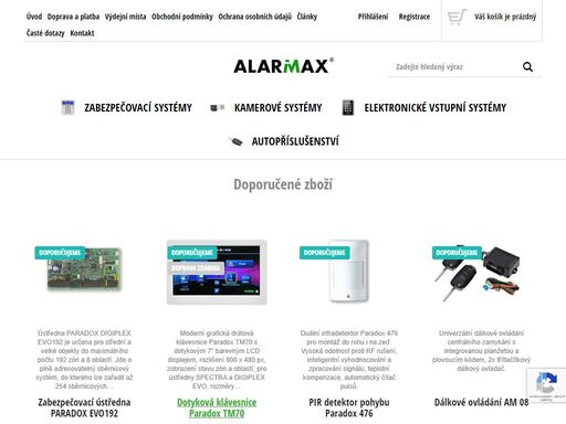 specializovaný e-shop se zabezpečovací technikou.