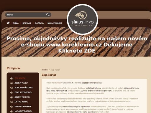 korkove podlahy