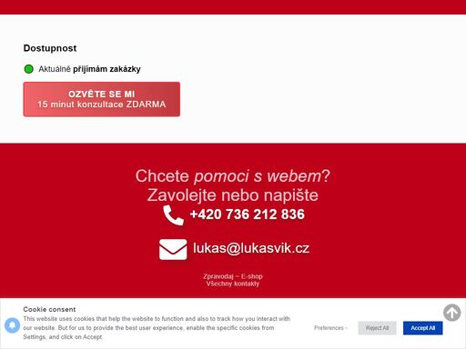 12 let zkušeností a dobré reference. za vše ručím svým jménem. kvalitní práce je nejlepší reklamou. na každé zakázce pracuji na 100 %. spolehněte se.
