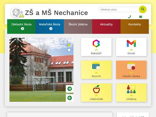 oficiální stránky města nechanice