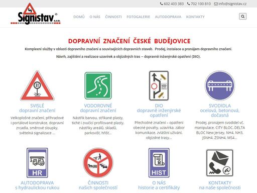 dopravní značení české budějovice
