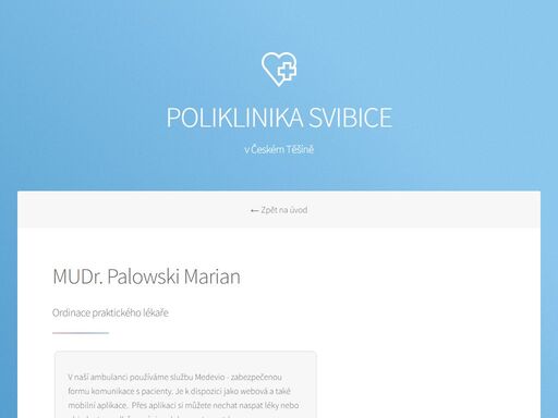poliklinika svibice v českém těšíně.