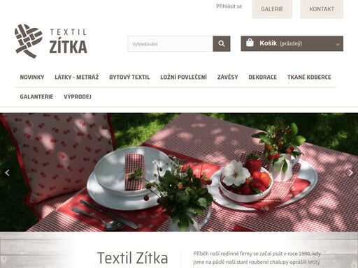 jsme tradiční výrobce kanafasu, lnu a žakárových látek. šijeme bytový textil z kanafasu, který sluší chalupám, penzionům i moderním interiérům.