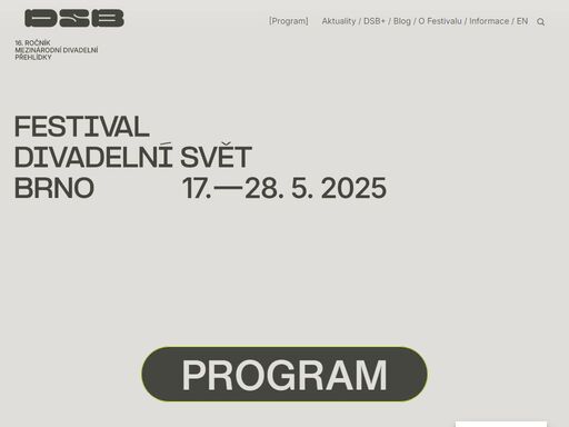 předprodej vstupenek na představení 16. ročníku festivalu divadelní svět brno 2025 již začal... tak neváhejte! prohlédněte si program letošního ročníku.