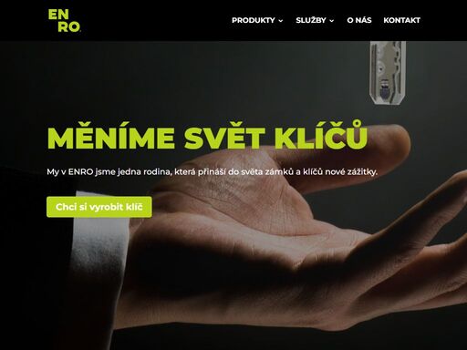 my v enro jsme jedna rodina, která přináší do světa zámků a klíčů nové zážitky.