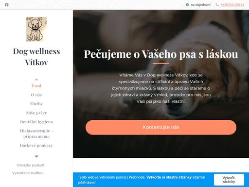 pečujeme o vašeho psa s láskou