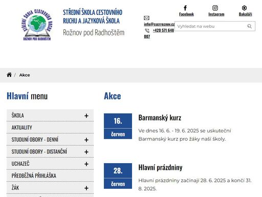 soukromá střední škola zaměřena na managament, turismus, hotelnictví, wellness, masérství a jazyková škola. nejlepší ve zlínském kraji od roku 2013.