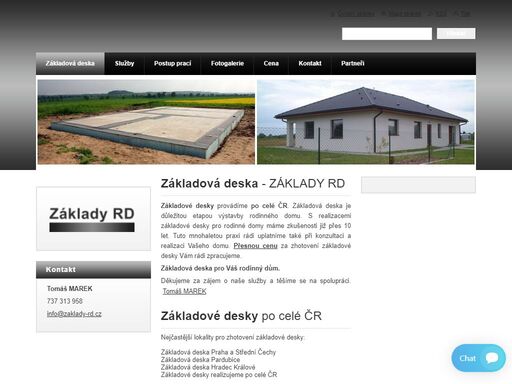 základy rd. základová deska pro zděné domy, základy pro dřevostavby, základové desky pro sruby a roubenky. realizace po celé čr.
