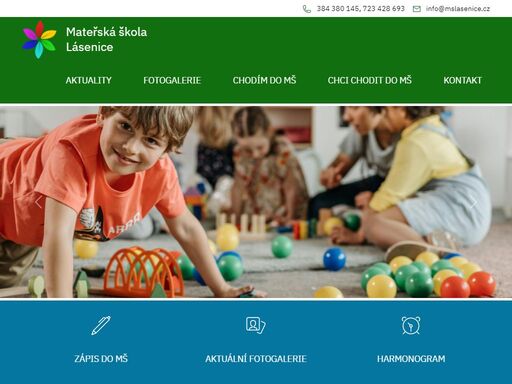 mateřská školka lásenice