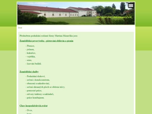 zemědělská činnost