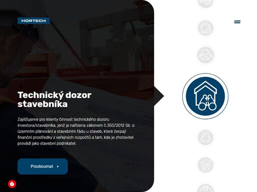 firma hortech vám nabízí služby v oblasti stavebnictví. mezi obory firmy hortech patří například technický dozor investora, stavební dozor, řízení a koordinace staveb, inženýrská činnost a projekční činnost.