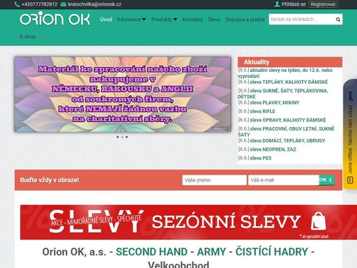second hand velkosklad. velkoobchod se značkovým zahraničním secondhand textilem. zboží pochází ze západní evropy.