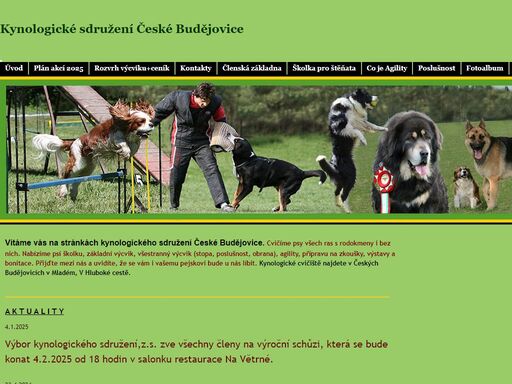 kynologické sdružení, výcvik psů