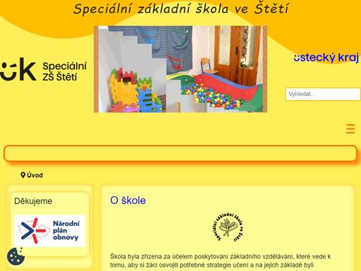 speciální základní škola, ostrovní 300, štětí