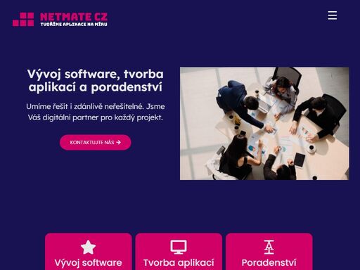 vývoj software, tvorba aplikací a poradenství. umíme řešit i zdánlivě neřešitelné. jsme váš digitální partner pro každý projekt.