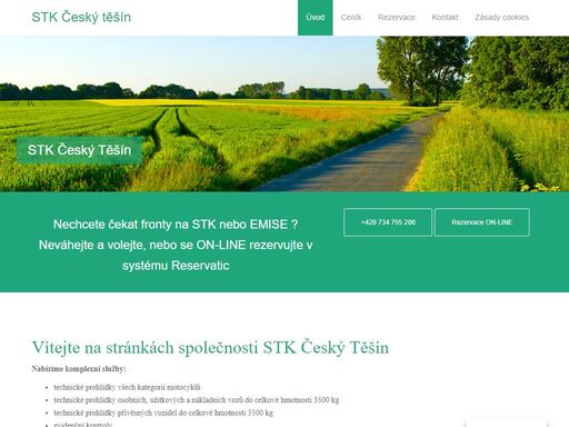 vítejte na stránkách společnosti stk český těšín. nabízíme komplexní služby: technické prohlídky všech kategorií motocyklů technické prohlídky osobních, užitkových a nákladních vozů do celkové hmotnosti 3500 kg technické prohlídky přívěsných vozidel do celkové hmotnosti 3500 kg evidenční kontroly měření emisí benzínových a dieselových motorů a lpg