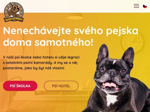jsme tou nejlepší volbou, pokud chcete, aby byl váš pejsek šťastný, i když zrovna nemůže být s vámi. pohlídáme vašeho pejska jeden den nebo na celý týden.
