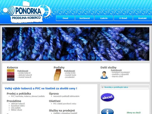 www.koberce-ponorka.cz