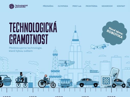 bezplatná přednáška pro studenty středních škol v rámci celé české republiky.

nechme studenty středních škol nahlédnout pod pokličku moderních technologií. pojďme společně studentům ukázat, že technologie nejsou nuda a že mohou být součástí technologické revoluce. to vše a více v rámci projektu technologická gramotnost.
