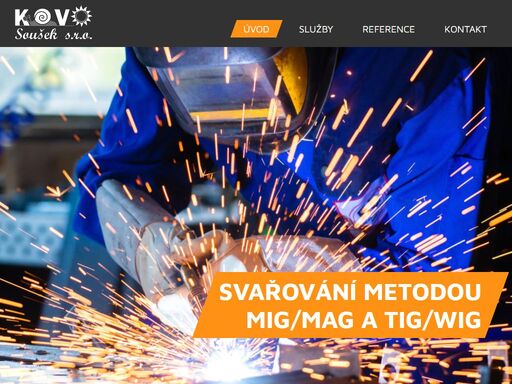 svařování metodou mig/mag, tig/wig a kovovýroba