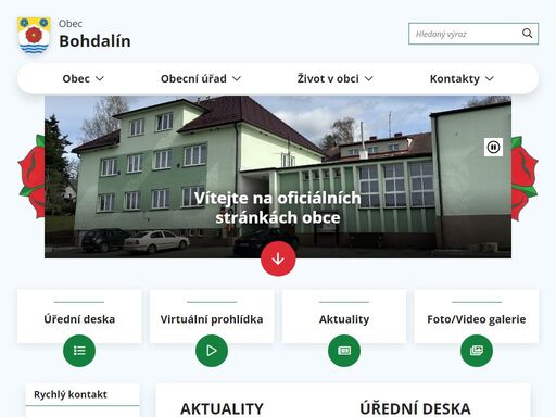 obec bohdalín