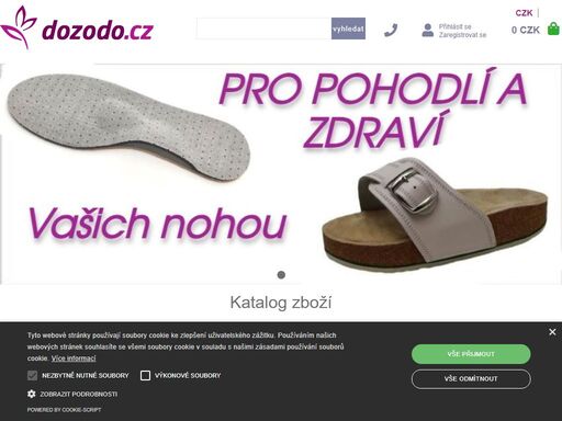 nabízíme celokožené zdravotní korkové pantofle