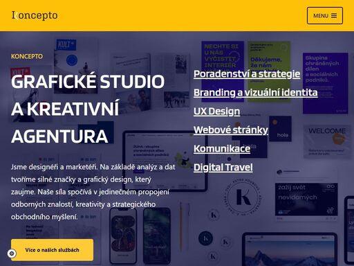 naší specializací je korporátní identita, grafický design, ux/ui design, webdesign a marketingová komunikace.