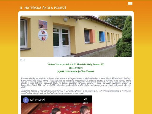 prezentace mateřské školy