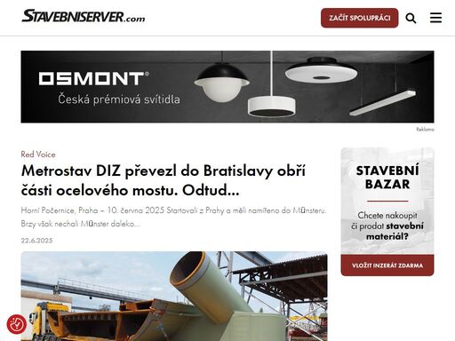 mějte přehled o nejnovějších stavebních projektech a nových trendech v technologiích ?? začněte odebírat magazín stavebniserver.com ještě dnes! ??