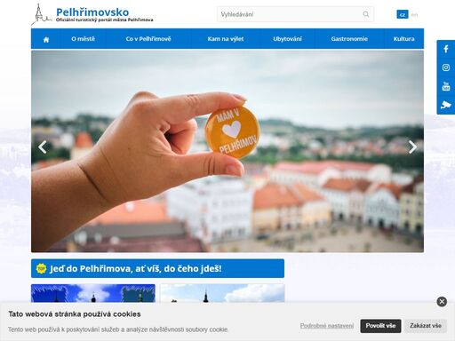 turisty vyhledávané město, které je branou vysočiny, a oblíbené pro výlety u dětí, dospělých i seniorů pro svou krásu, muzea a přírodu.