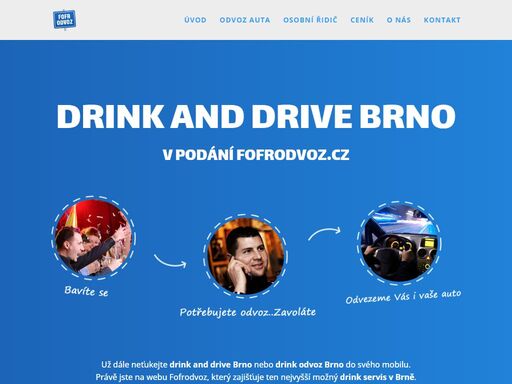 hledáte drink and drive brno? zavolejte fofr odvoz a fofrem odvezeme jak vás, tak i vaše auto! navíc za nejlepší ceny v brně.