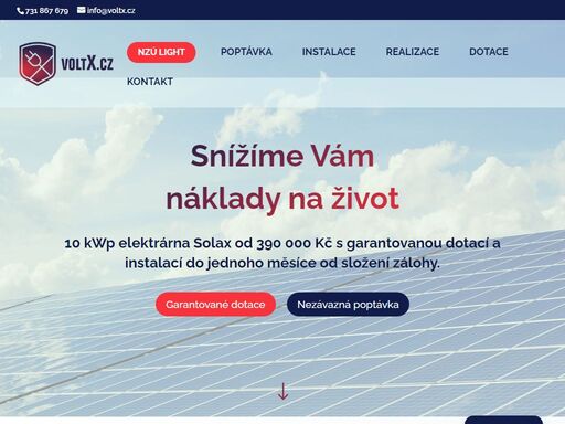 nabízíme komplexní služby v oblasti elektroinstalací a fotovoltaických elektráren na míru vašim potřebám.