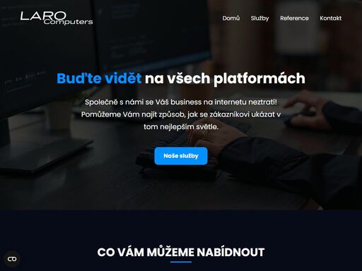 tvorba webových stránek a webových aplikací na míru. správa počítačových sítí od domácnosti po velké firmy